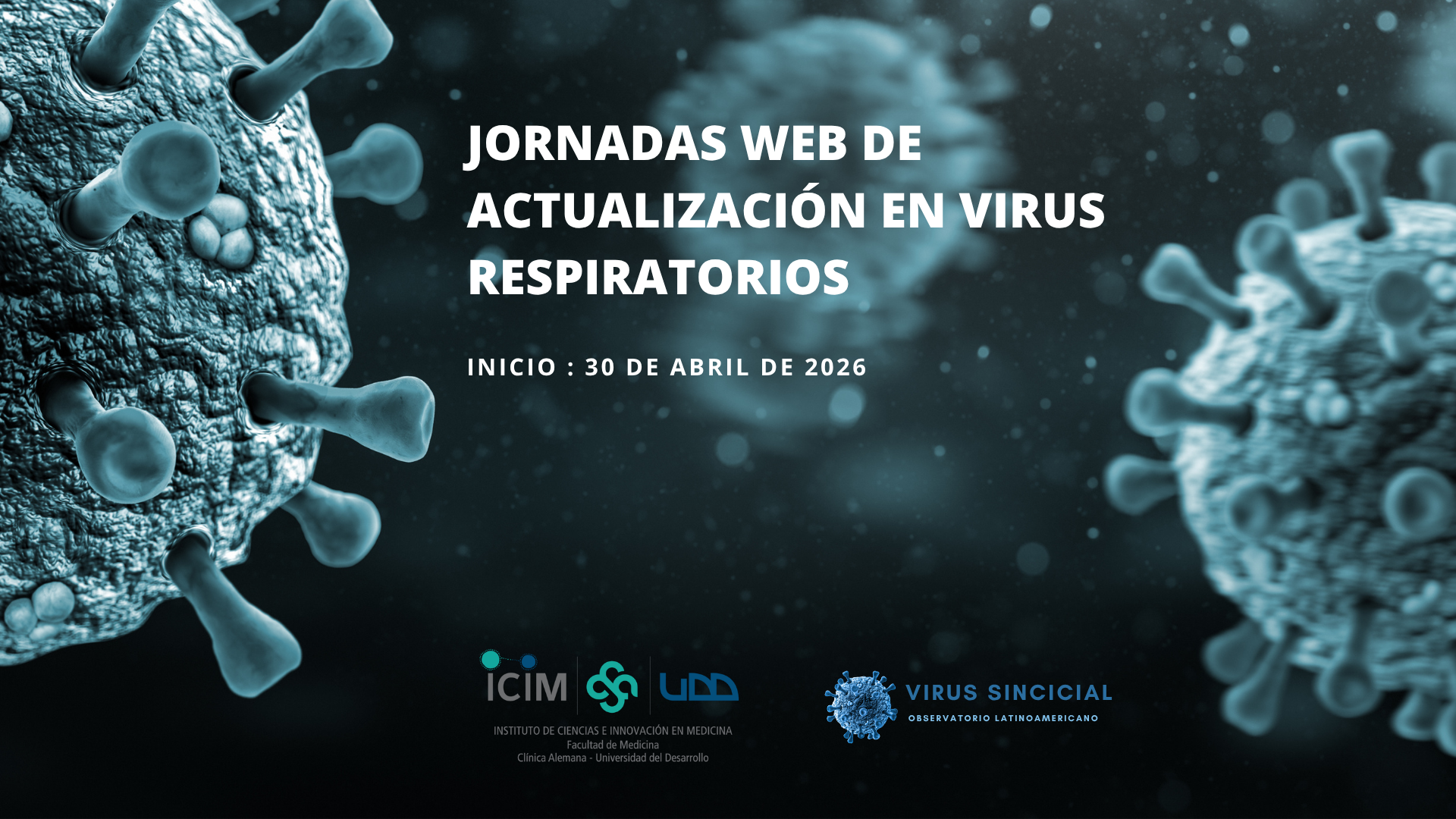 Jornadas web de actualización en Virus Respiratorios CVIRUSRESP